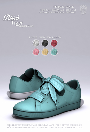 Bleich - Mesh Tiger - Tiffany