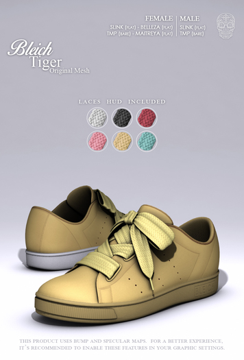 Bleich - Mesh Tiger - Yellow