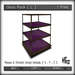 lip kiss glass rack l