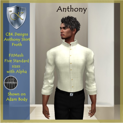CBK Designs Anthony Froth Shirts