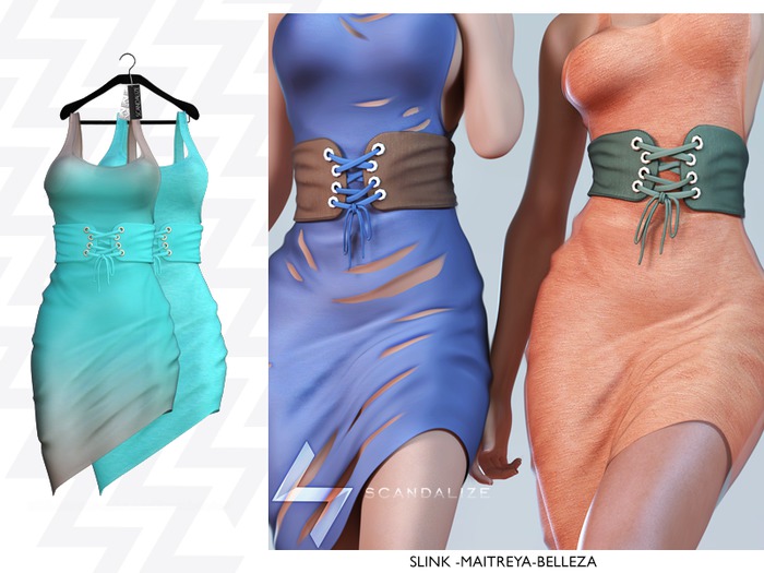 Scandalize. ELLO. Aqua