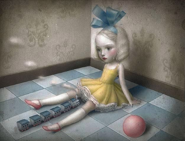 Girl With Train