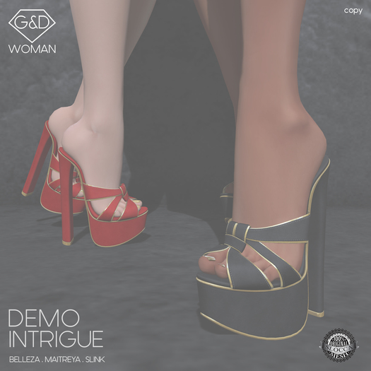 G&D Sandals Intrigue DEMO (wear)