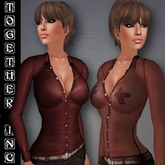 Together Inc. Button Down Shirt red