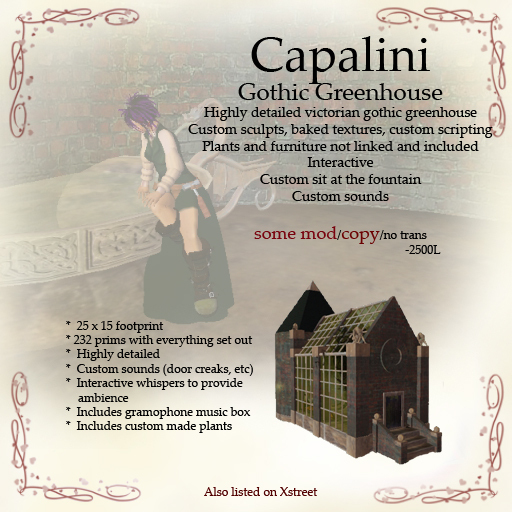 CFF - Gothic Victorian Greenhouse