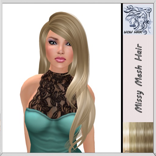 (WOW Hair) Missy  Mesh Hair Blondes