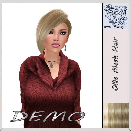 (WOW Hair) Ollie Mesh Hair DEMO