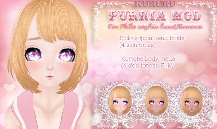 [KRR] Purria mod for =ASR= Philo sophia head/kemono