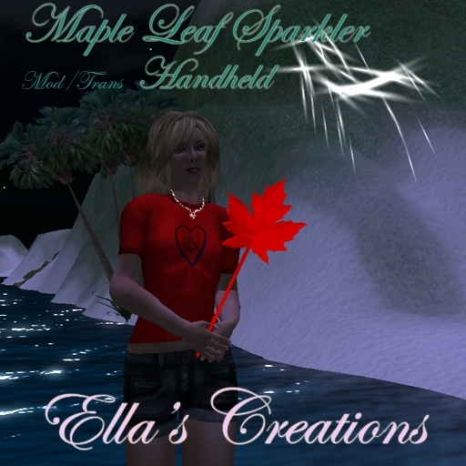 EC Maple Leaf - Hand Sparkler