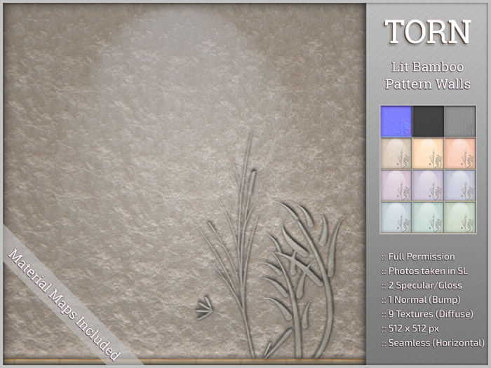 [TORN] Polished Wood Panel Texture Set