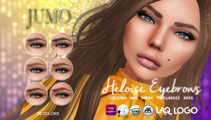 .:JUMO:. Heloise Eyebrows - LELUTKA + Omega - ADD ME