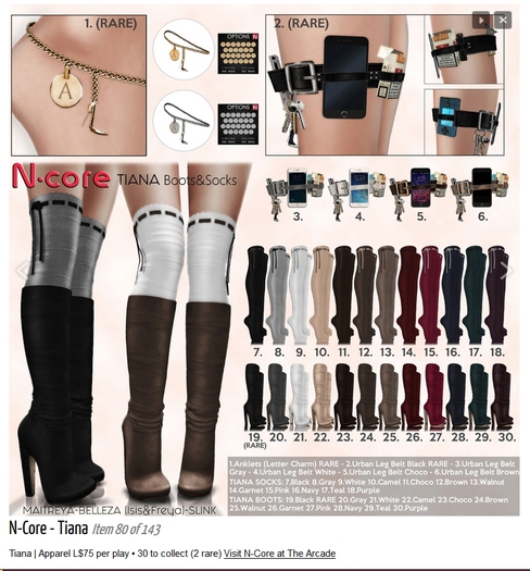 28. N-core TIANA Boots (Navy)