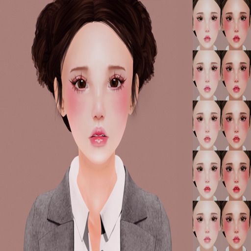 *(OO)*YUKI_Reea Mesh Head (Full Pack)