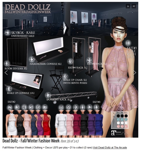 13. Dead Dollz - F/W - FASHION WEEK -Exit#3 Blue