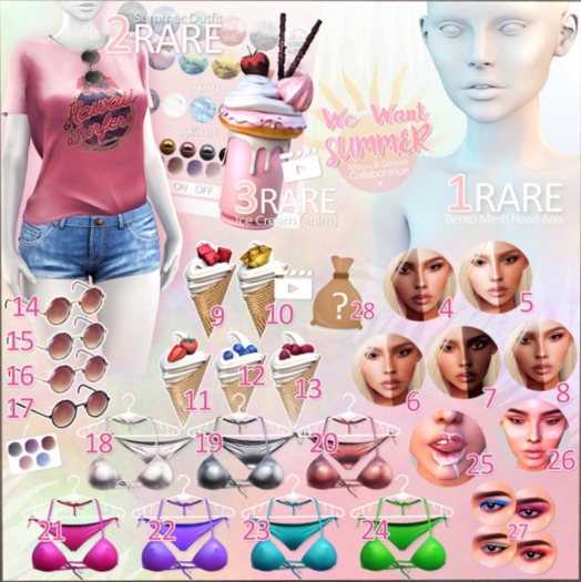 25 Genesis Lab. - Tattoo_Applier_3.0 ICE-CREAM_STAINED_FACE