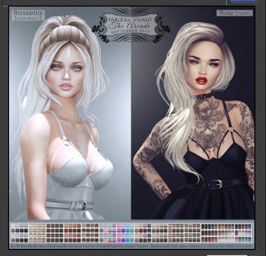 Tableau Vivant // Rosy - Pack 2 RARE