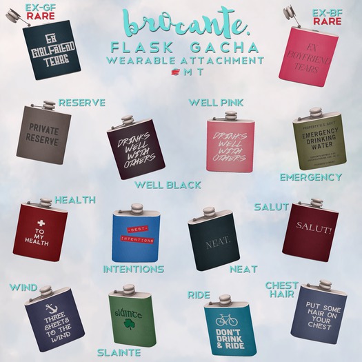 brocante. flask gacha / ex-gf RARE