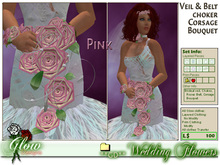 **GD** Wedding Flower Bouquet (Pink) (Boxed)