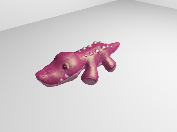 Pink Crocodile Stuffed Animal