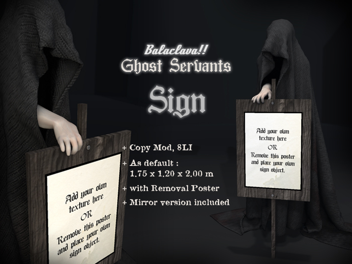 BALACLAVA!! Ghost Servant [Sign]