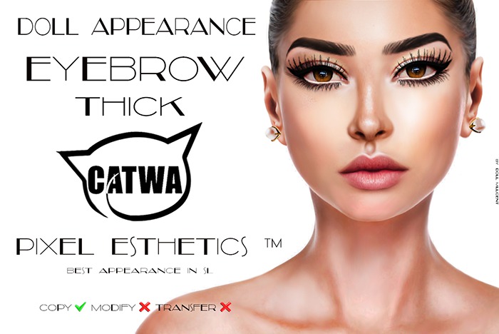 .:DA:. Eyebrow Thick CATWA