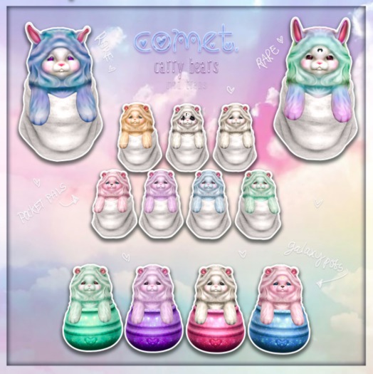 comet. + potbear + {rose}