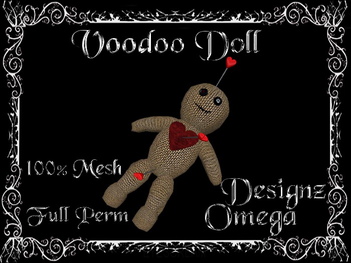 100% Mesh Full Perm Voodoo Doll