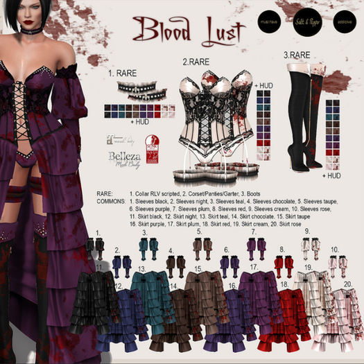 S&P Blood Lust Collar RARE