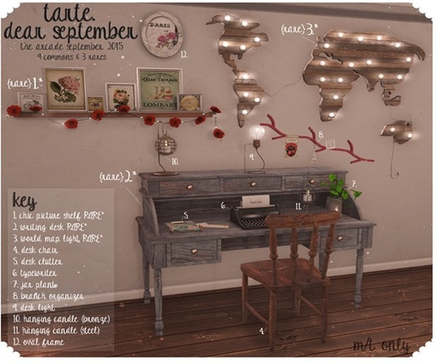 tarte. desk light
