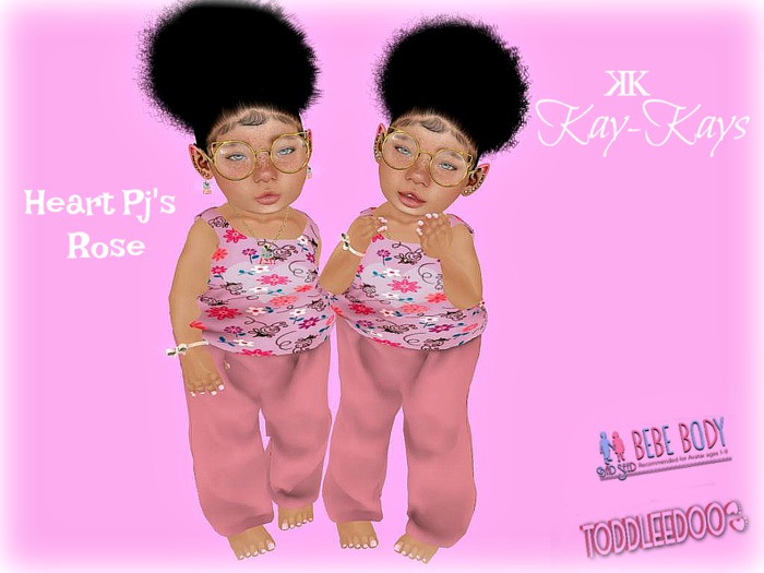[KK] Heart PJS-ROSE