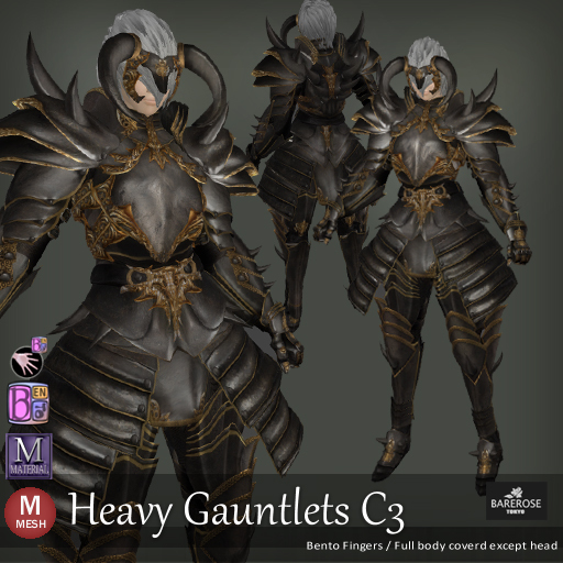 ::: B@R ::: Heavy Gauntlets C3 (Bento Gauntlets)