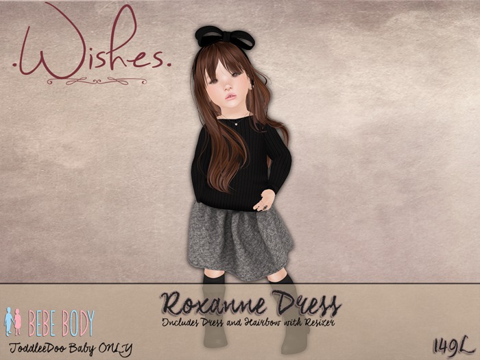 .Wishes. ~ Roxanne ~ Black ~ Unpacker {add me}