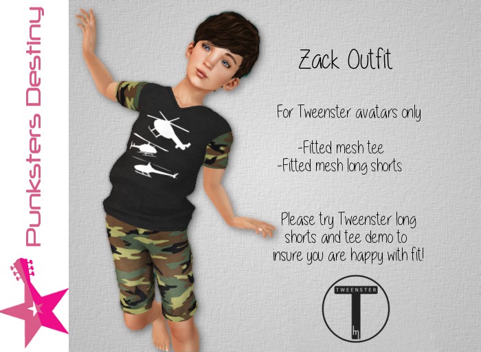*PD* Zack Outfit tweenster