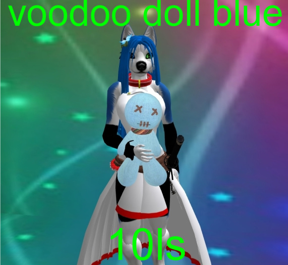 voodoo blue doll (BOXED)