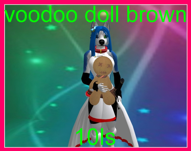 voodoo brown doll (BOXED)