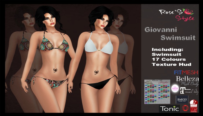 ROSE'S STYLE Giovanni Swimsuit 