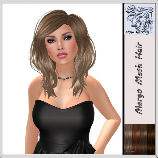 (WOW Hair) Margo Mesh Hair Browns