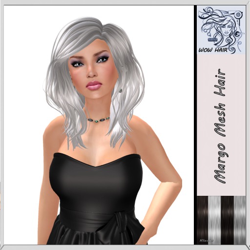 (WOW Hair) Margo Mesh Hair Blacks