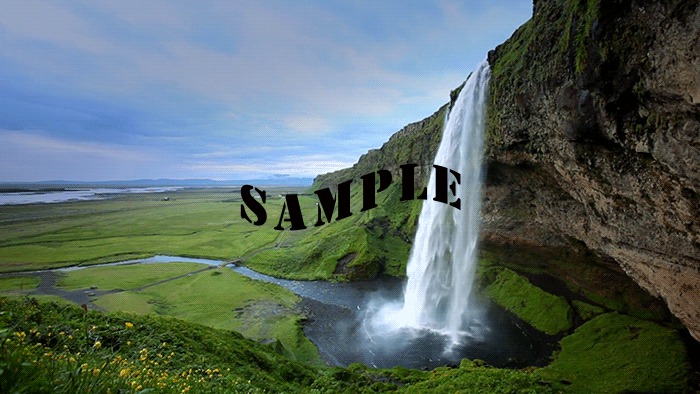 Animated Green Falls