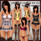 LMC Designer PSD Files  - Lingerie Kit VII - BOM
