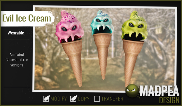 MadPea Evil Ice Cream Boxed