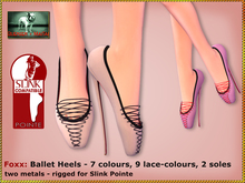DEMO Bliensen + MaiTai - Foxx - Ballet Heels - 7 colours