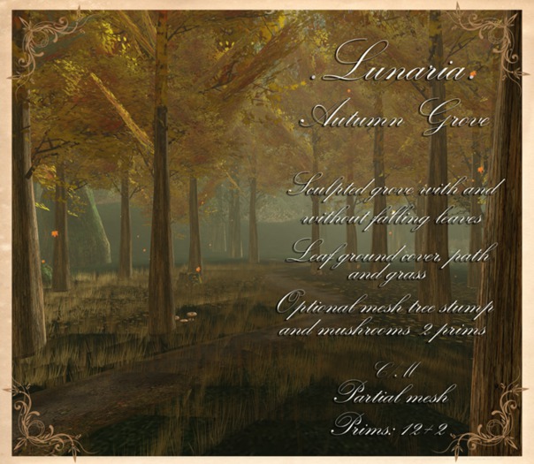 .Lunaria. Autumn Grove