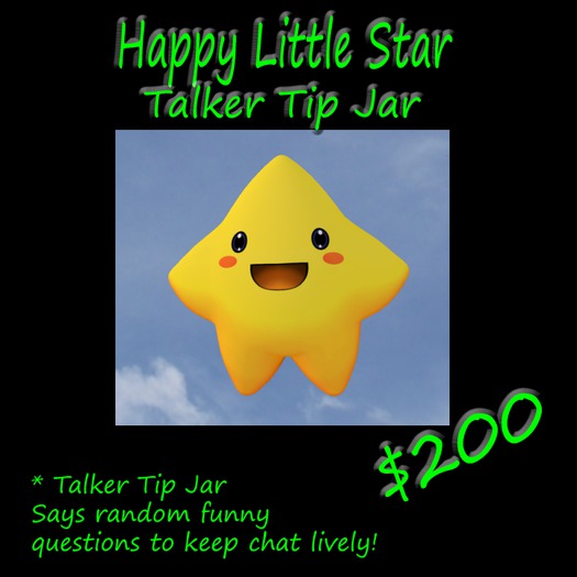Happy Little Star Tip Jar Boxed