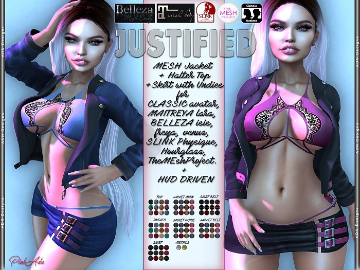 [AdN] demo Justified (slink maitreya belleza tmp classic avi)