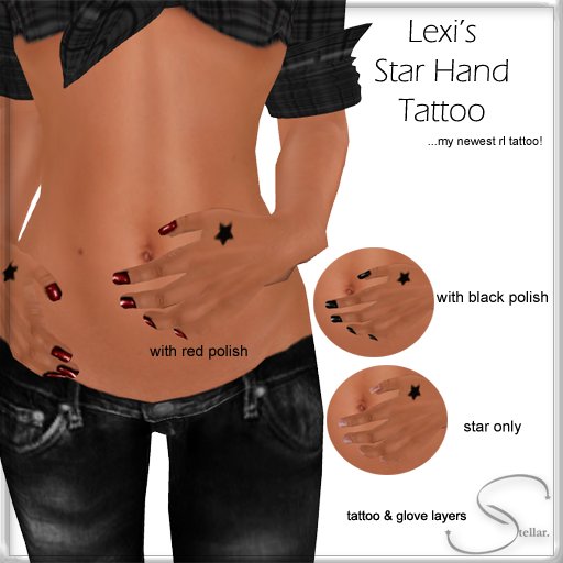 [Stellar] Lexi's Star Hand Tattoo