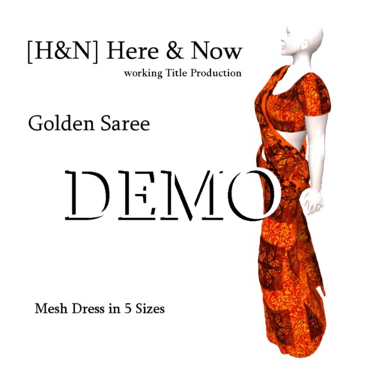 [H&N]Golden Saree Demo
