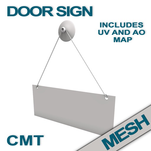 Door Sign [MESH]