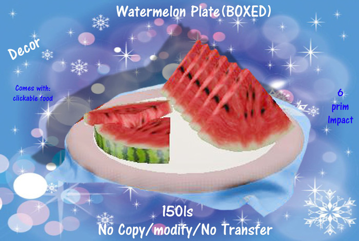 Watermelon Plate(BOXED)