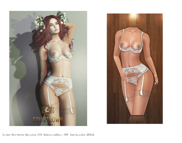 Countdown Anita White Lingerie (Rezz)